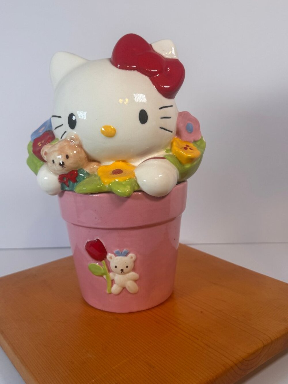 Sanrio Hello Kitty vintage 1995 Ceramic Cookie Jar
